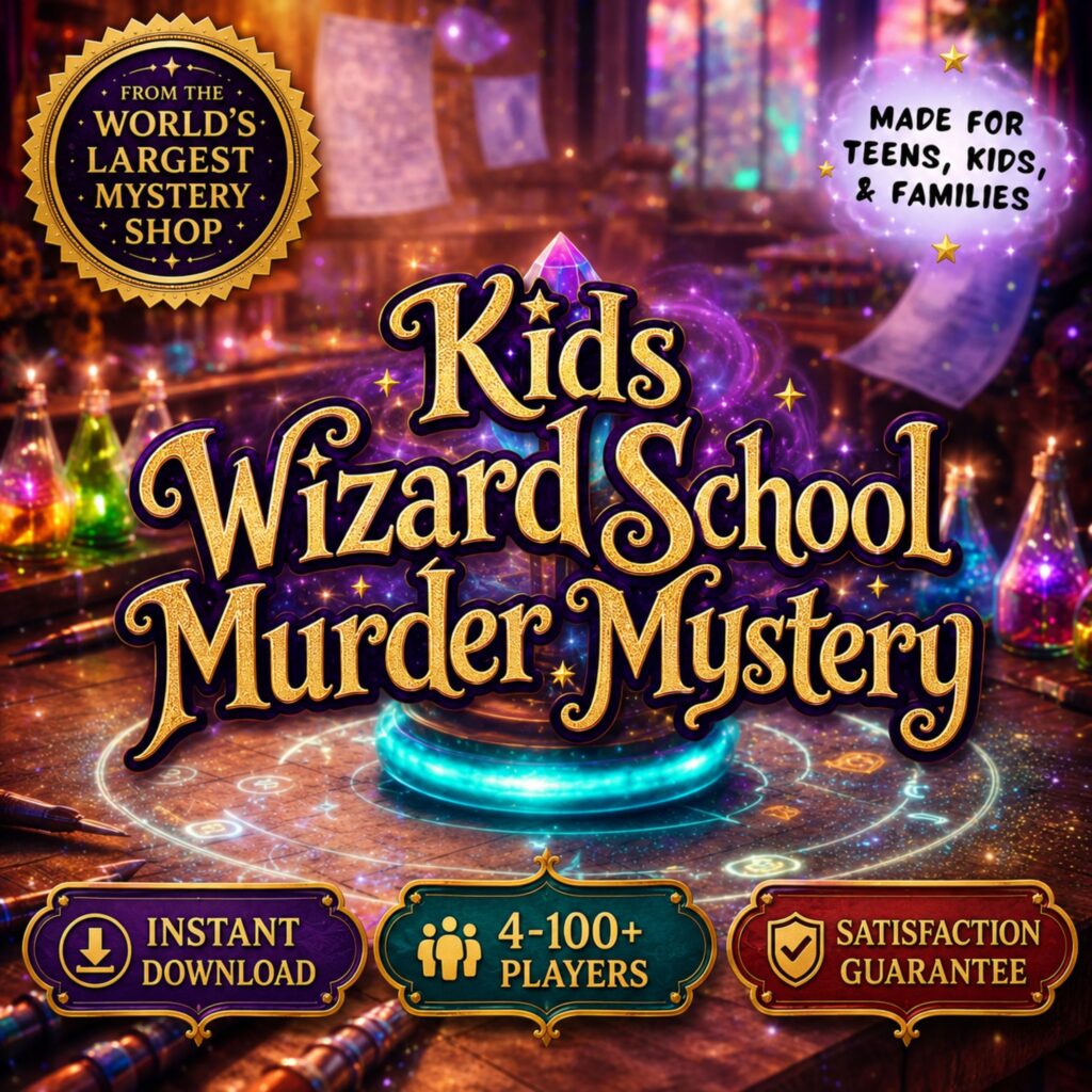 Wizard School Mystery Game for Kids & Tweens