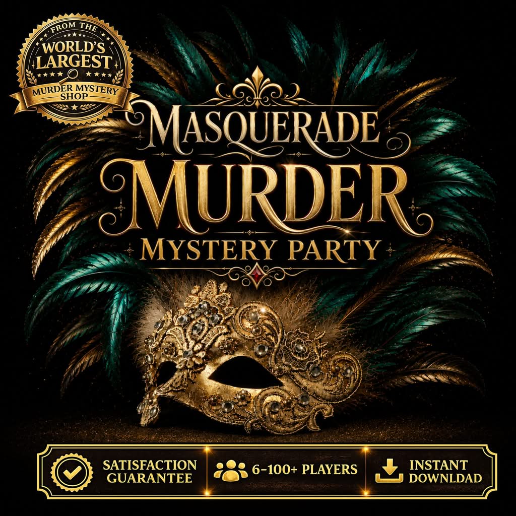 Masquerade Murder Mystery Party for Adults