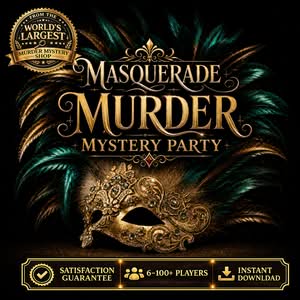 Masquerade Murder Mystery Party for Adults