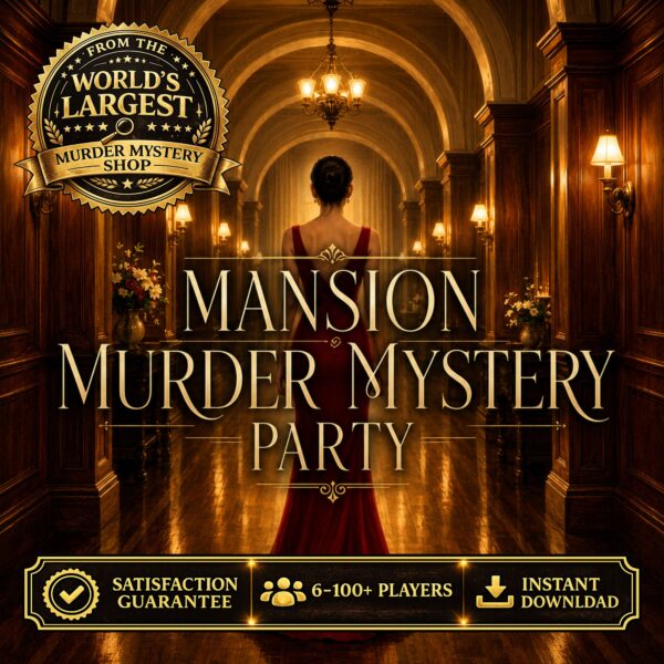 Manor Murder Mystery Party Game | Country Estate Dinner Party