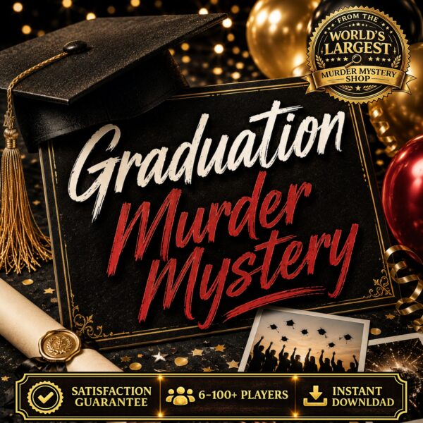 Graduation Murder Mystery Game | College Send-Off Party