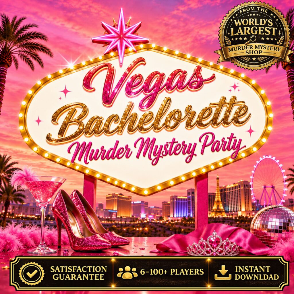 Vegas Bachelorette Murder Mystery Game