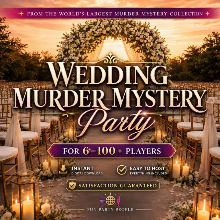 wedding murder mystery party
