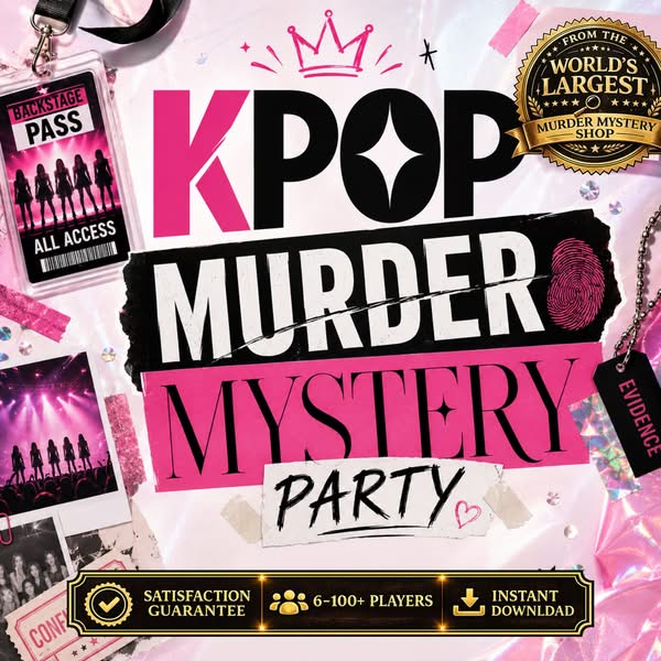 K-Pop Murder Mystery Party Game