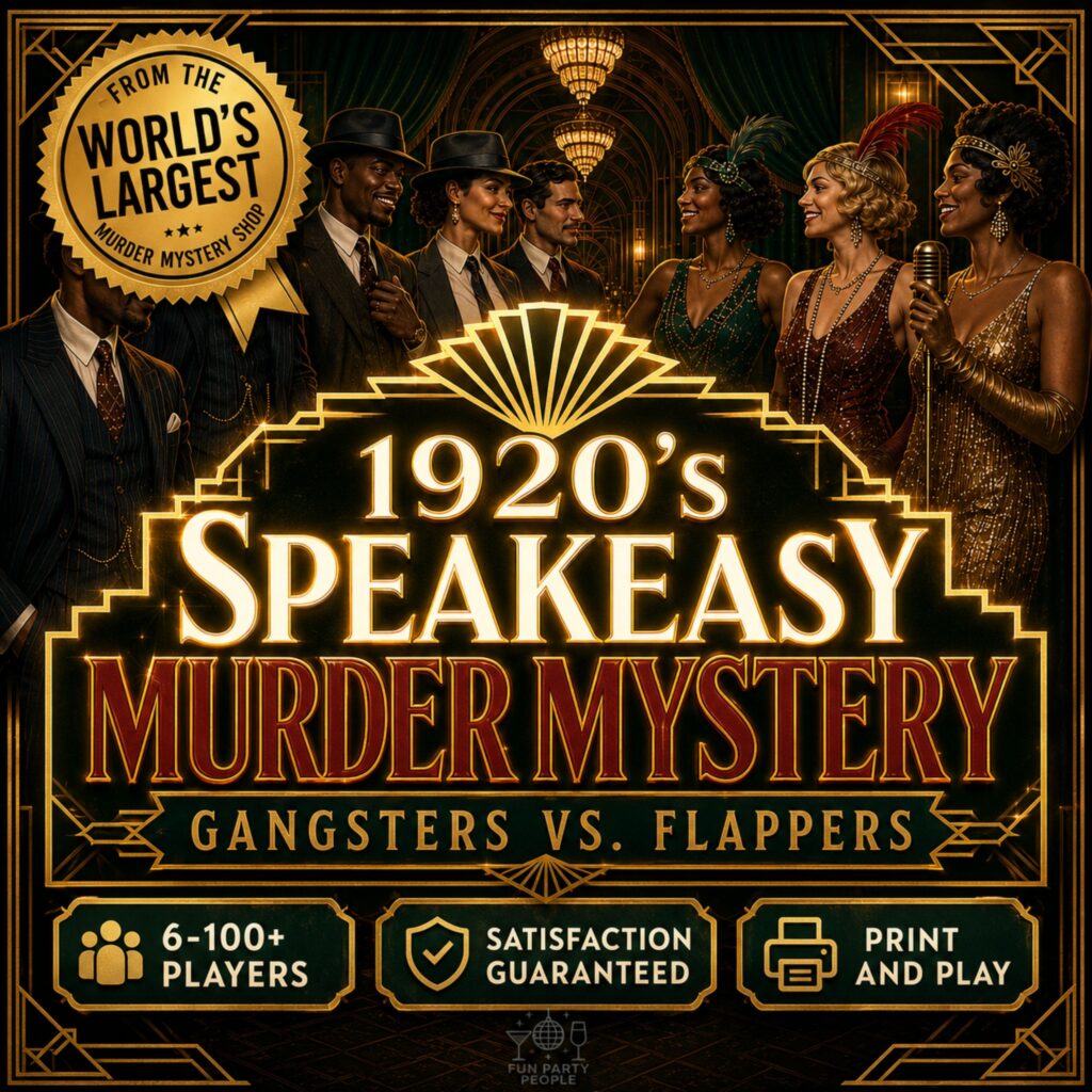 1920s Speakeasy Murder Mystery