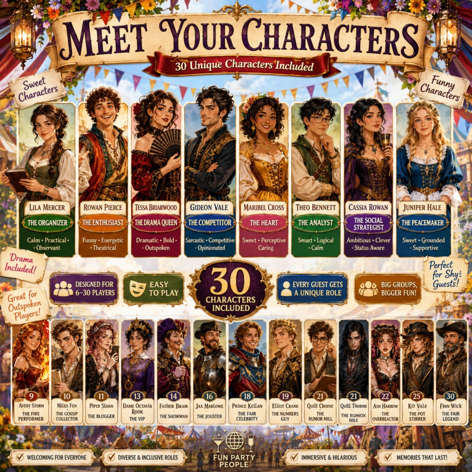 Renaissance Fair Murder Mystery