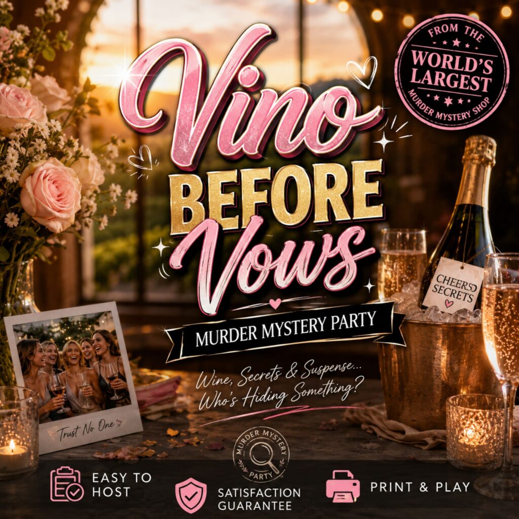 Vino Before Vows Murder Mystery