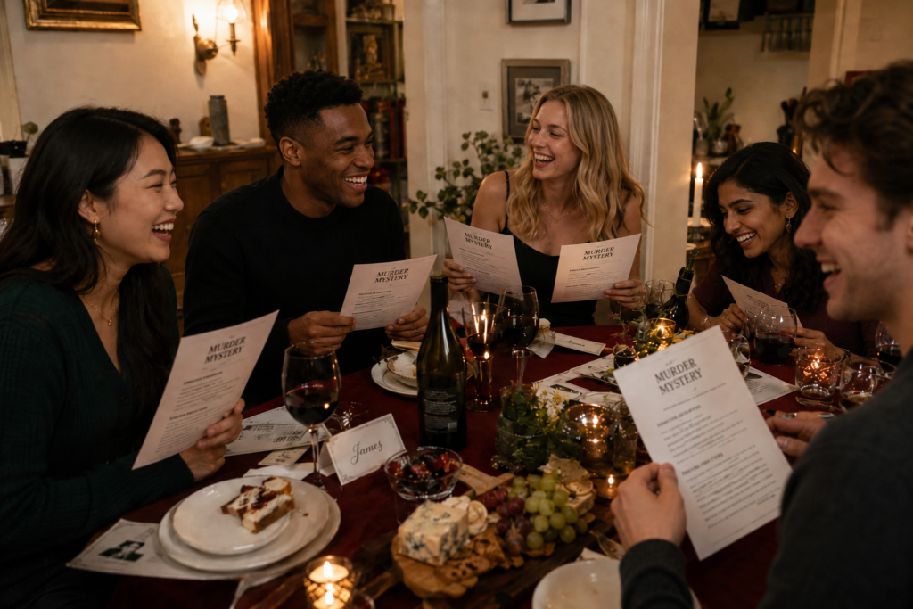 How to Host a Murder Mystery Party at Home