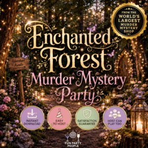 enchanted forest murder mystery party