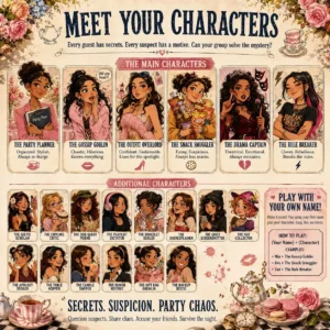 teen tea party murder mystery