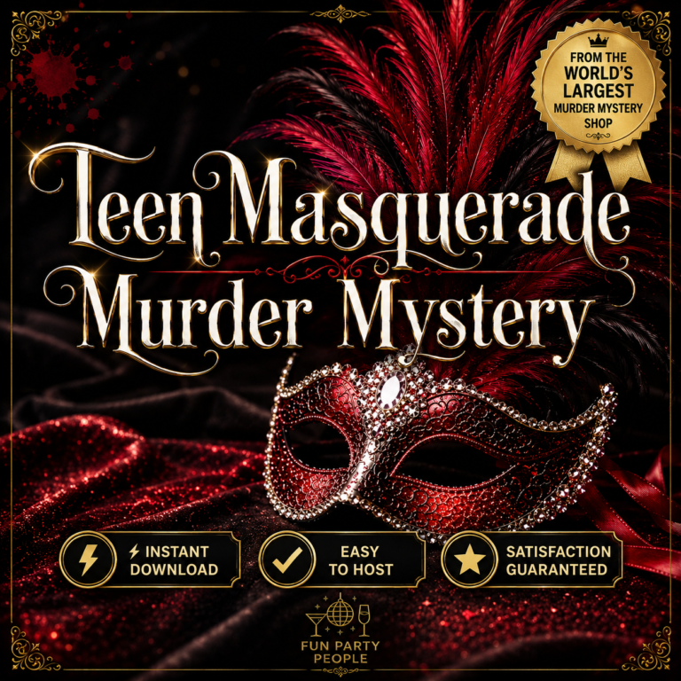 teen murder mystery masquarade party