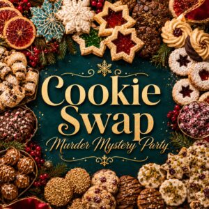 Cookie Swap Murder Mystery Party Printable Game for Adults