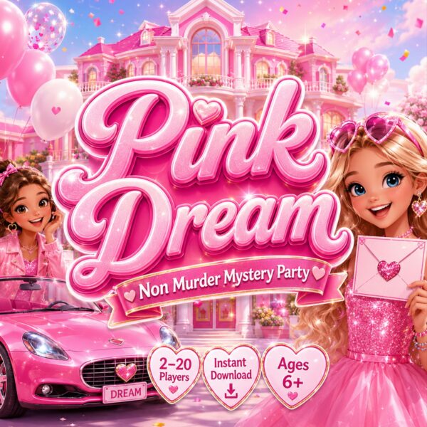 barbie Pink Dream Mystery Game for Kids