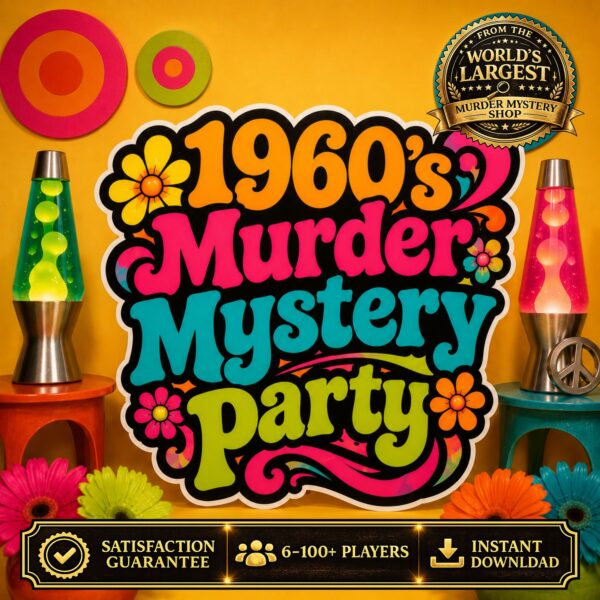 1960s Murder Mystery Party