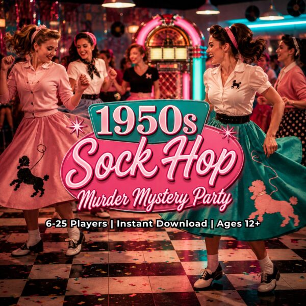 1950s murder mystery party