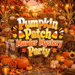 Pumpkin patch murder mystery game for kids