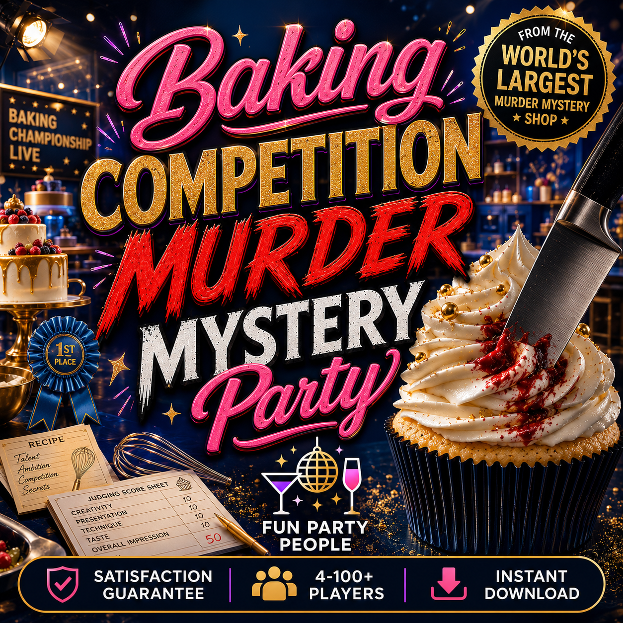 BAKING COMPETITION MURDER MYSTERY