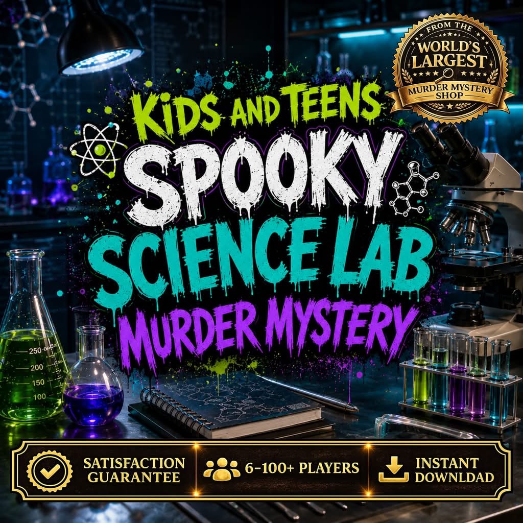 Spooky Science Lab Murder Mystery