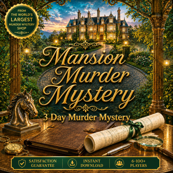 3 Day Murder Mystery Game