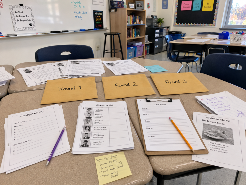 the best classroom mystery games