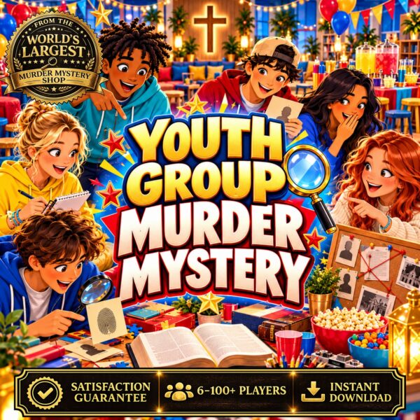 Youth Group Murder Mystery Game for Kids & Teens | Christian Party Game