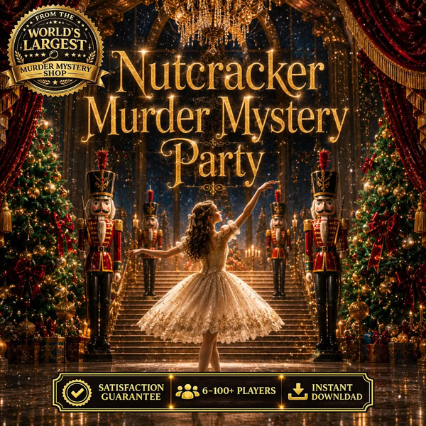 Nutcracker Christmas Murder Mystery Game for Adults and Teens